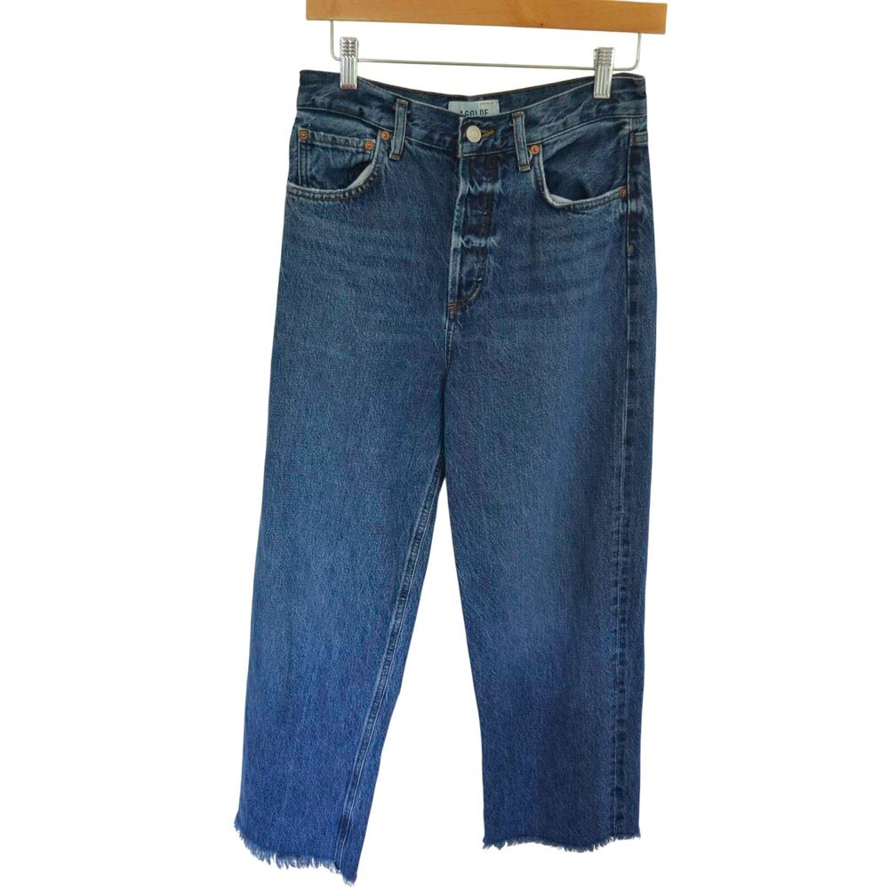Agolde Ren High Rise Wide Leg Jeans Size 26